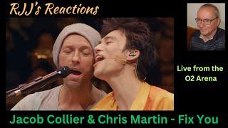 Jacob Collier & Chris Martin (& audience) - Fix You  (Live from the O2 Arena)  RJJ's Reaction