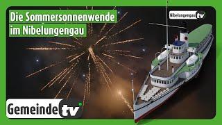 Feuerzauber im Nibelungengau - Die Sommersonnenwende im Nibelungengau 2023