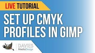 How to Set Up a CMYK Color Profile and Soft Proofing in GIMP