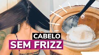 ESSA RECEITA CASEIRA VAI ACABAR COM O FRIZZ DO CABELO, ADEUS FRIZZ | por Mirella Martins