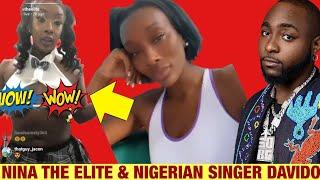 Instagram Model Nina The Elite Leak N@KED V!deo & Claims Nigerian Artiste Davido Is Baby Father