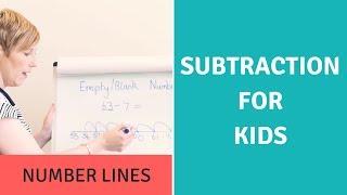 Subtraction for Kids | How to Subtract | Number Lines | KS1 | Math Games | Subtraction Games KS1