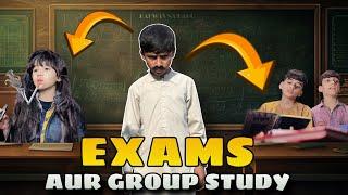 EXAMS AUR GROUP STUDY | DESI BOYS STUDY | CHOTA GROUP