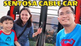 Sentosa Line Cable Car Ride Experience Sentosa Island Singapore