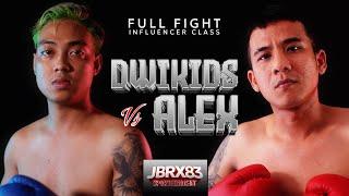 DWIKIDS VS ALEX Bhizer - Influencer Fight - JBRX83 Sportainment