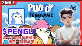 091集｜OKX推出$PENGU福利活动｜小企鹅上线各大交易所，百万钱包地址可领取｜临近双旦，各大交易所羊毛频出，快来一起薅羊毛｜nft｜空投｜OKX｜币安｜XPertdao｜活动介绍