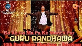 Saregamapa Ke Manch Par  Guru Randhawa New Status #viralvideo #saregamapa #gururandhawa #zeetv