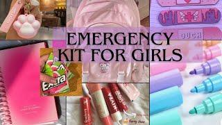 school / college girls must have  in their bag || emergency kit essentials for girls