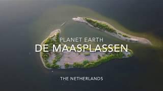 Planet Earth - de Maasplassen vanuit de lucht