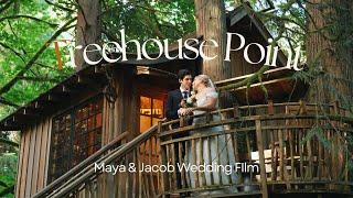 Treehouse Point Wedding Film | Seattle, WA | Maya & Jacob