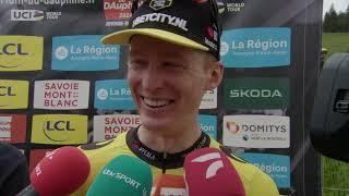Matteo Jorgenson - Interview at the finish - Stage 8 - Critérium du Dauphiné 2024