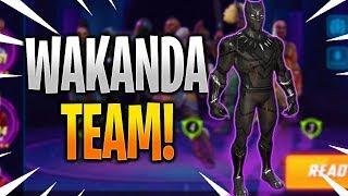 Wakanda Team! - MARVEL Strike Force - MSF