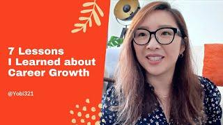 7 Lessons I Learned about Career Growth | UX Career