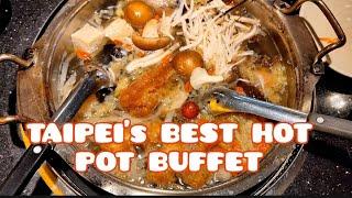 TAIPEI TAIWAN BEST HOT POT BUFFET / SHABU-SHABU /MUST TRY IN TAIPEI