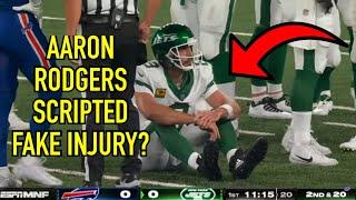 NFL Rigged: Aaron Rodgers Scripted Injury