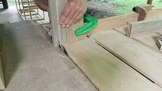 EASIEST WAY to MAKE TENON with DIY SLIDING TABLE SAW | WATCH