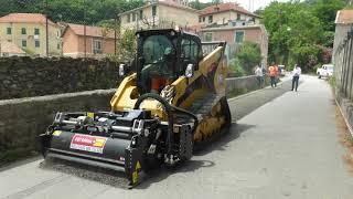Simex PL 1500/PL 60 road planer for skid steer loader - Roadworks