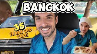 Bangkok's Oldest Taxi & Free Food at Indian Temple 