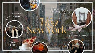 NEW YORK CITY HOLIDAY TRAVEL VLOG 2024