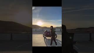 I’ll make her pretty  #bikergirl