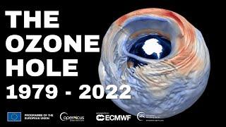 Unusual Ozone Hole Behavior Detected from 2020 to 2022