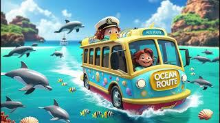 The Bus Driver’s Busy Ocean Route | A Fun Underwater Adventure Song! 