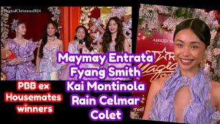 PBB Gen 11 The Big 4 red carpet walk and interview of Maymay Entrata