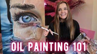 How to Paint with Oil Paints for Beginners - The Basics