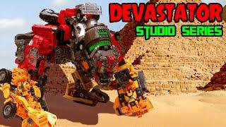 Studio Series Devastator on All Fours!【四足歩行のデバステーター!】