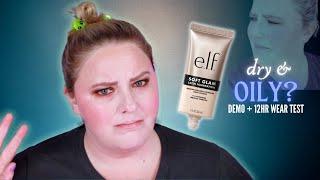 so I tried the new e.l.f. cosmetics soft glam foundation...