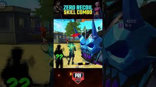 Secret Character Skill Combination for Headshot#shorts #freefire | PRI GAMING