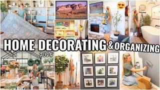 HOME DECORATING & ORGANIZATION IDEAS!! ORGANIZE WITH ME | DECLUTTERING AND ORGANIZING MOTIVATION