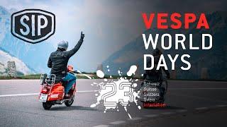 SIP Roadtrip zu den Vespa World Days 2023 in Interlaken | Schweiz 