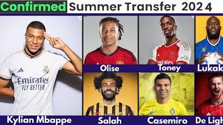  LATEST TRANSFER RUMOURS SUMMER 2024, Kylian Mbappe To Madrid , Olise to manchester united, Toney