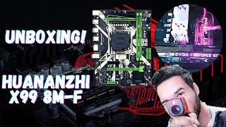 HUANANZHI X99 8M-F UNBOXING + MONTAGEM E TESTE DE TEMPERATURA (UNLOCK BOOST)!