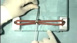 4.1. Two-handed Reef Knot [Basic Surgery Skills]