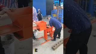 Cheap clay brick machine,compressed earth brick maker,lego soil bricks #ceb #shorts