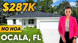 One of the Best New Homes for sale in Ocala, FL with LARGE SUITE!! NO HOA