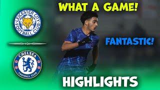 Chelsea vs Leicester | U18 Premier League | Highlights 08-02-2025