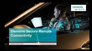 Secure Remote Communications - Siemens