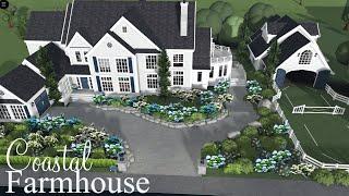  Coastal Farmhouse Bloxburg Speedbuild 250k