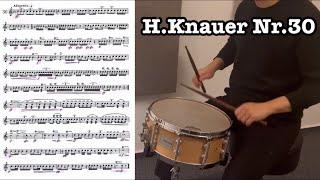 H.Knauer Nr.30 (Allegretto) snare drum