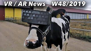 VR News, Sales, Releases (KW 48/19) VR für Kühe, VR goes Mainstream, Facebook kauft Beat Games