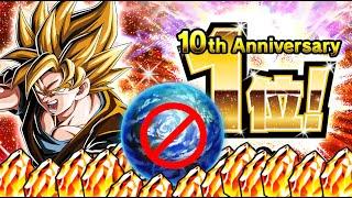 TOP GROSSING SUMMONS!!! CRAZY ANNIVERSARY LUCK!!! | Dragon Ball Z Dokkan Battle