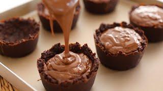 If you have a bowl of oat and chocolates? New easy and delicious homemade cupcake