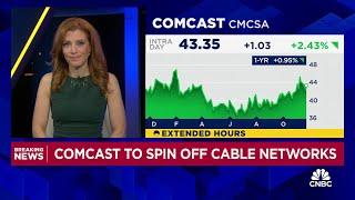 Comcast setting up spinoff to be able to make meaningful acquisitions