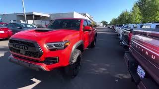 Toyota Tacoma Trd Pro 60,000 used or 77,000 2024 Tacoma trd Pro Toyota has lost their freaking mind