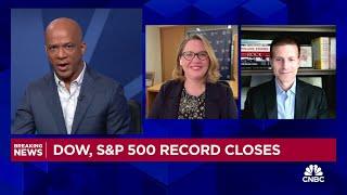 Dow and S&P 500 notch another record close