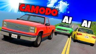 Hiding In AI Traffic From My Friends in Hide and Seek! (BeamNG Drive Mods)