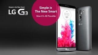 LG G3 - Simple is the new Smart